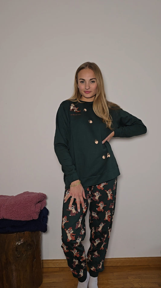 Pigiama invernale donna Disney cip&ciop