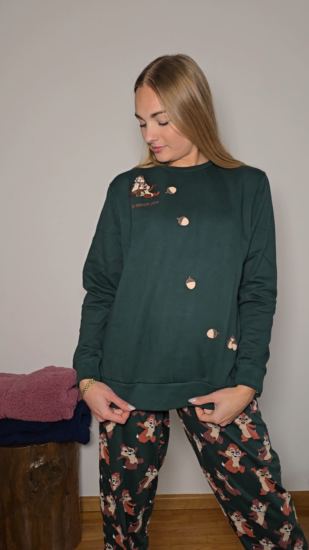 Pigiama invernale donna Disney cip&ciop