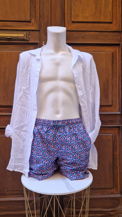 Boxer Mare Uomo N&S base bluette con donats