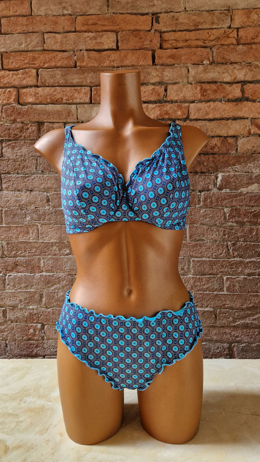 Bikini Augusta con ferretto senza imbottitura coppa D