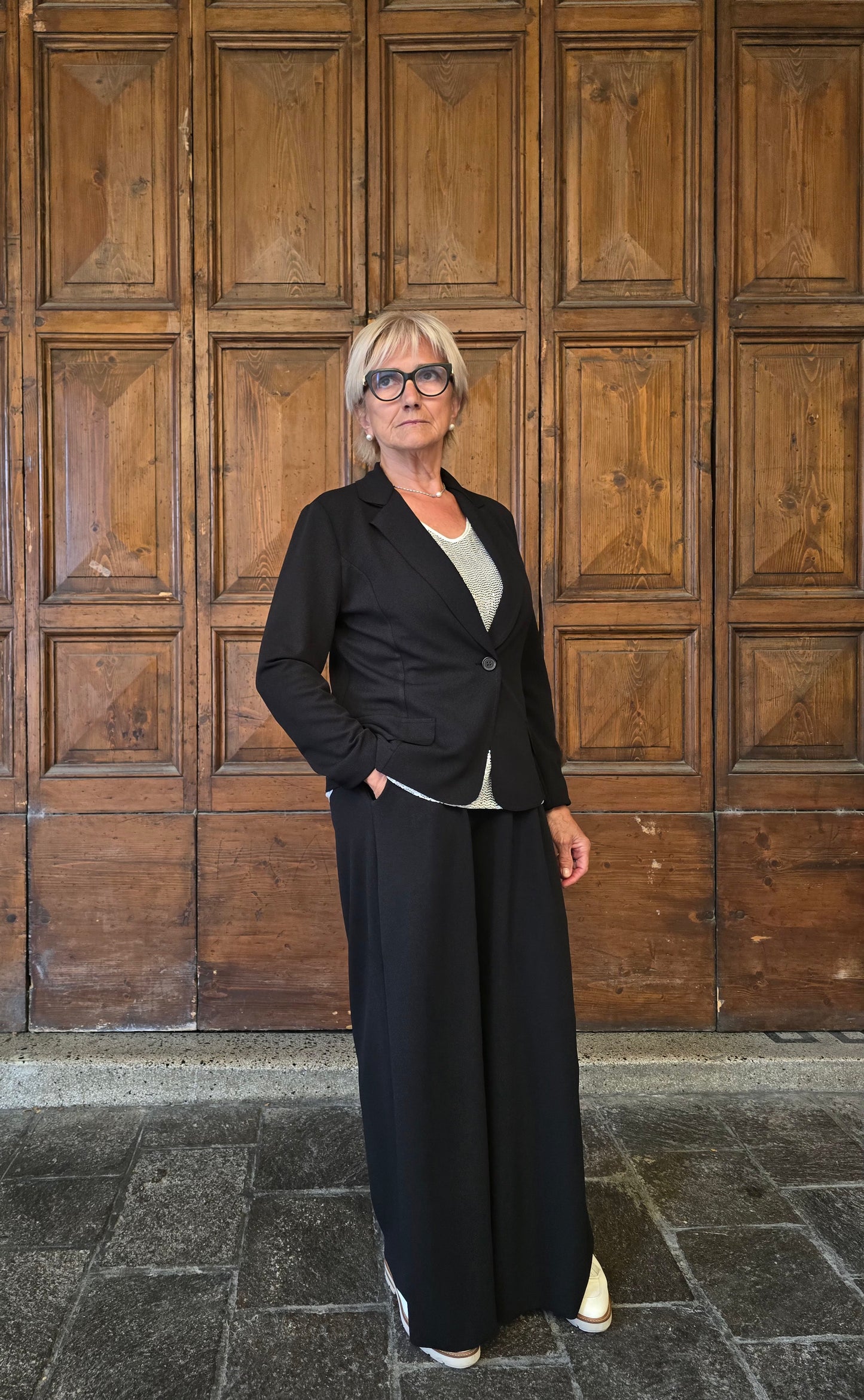 Set Coordinato Blazer + Pantalone a palazzo