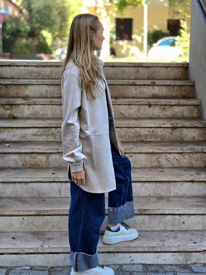 Camicia in dainetto over