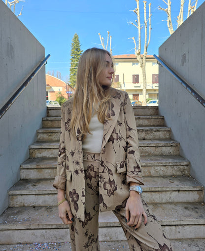 Blazer elegante a fantasia