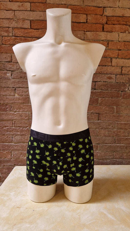 Boxer FILA a fantasia, base nera con palme