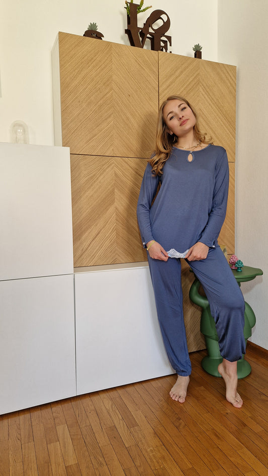 Pigiama ESTIVO Ragno in viscosa elegante