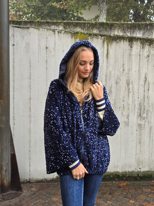 Bomber con paillettes