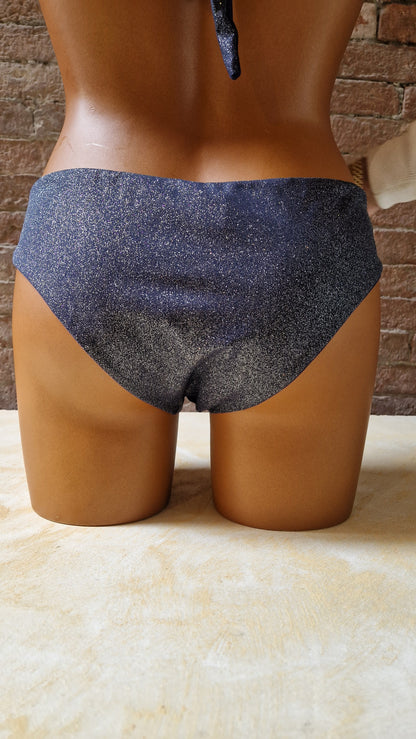 Bikini Antartide Lurex con ferretto senza imbottitura Made in Italy coppa C AquaClub