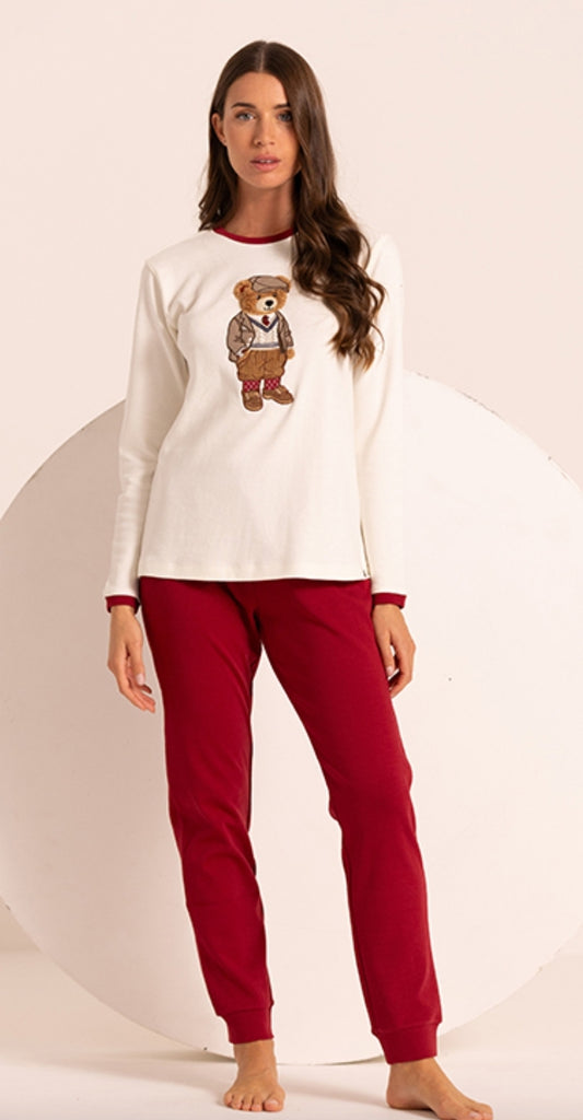 Pigiama in caldo cotone con Orsetto MaryPlaid