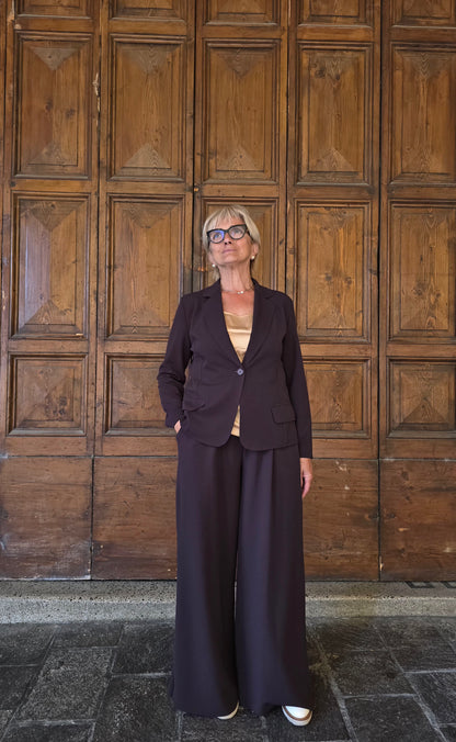 Blazer monopetto sfoderato