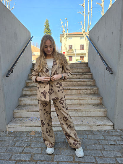 Blazer elegante a fantasia