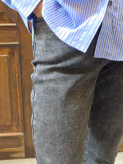 Jeans elasticizzato grigio scuro