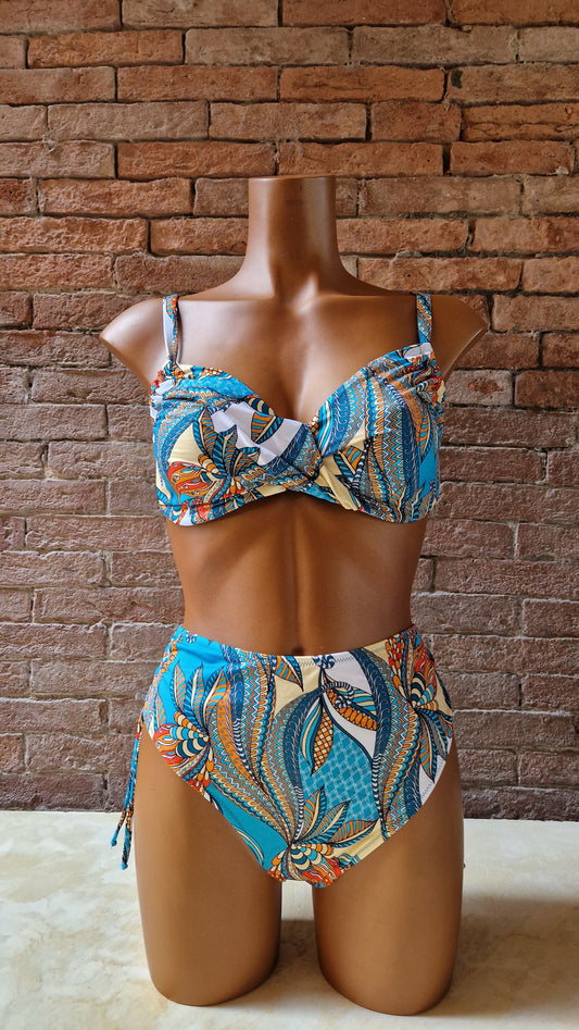 Bikini Symphony con ferretto senza imbottitura Made in Italy