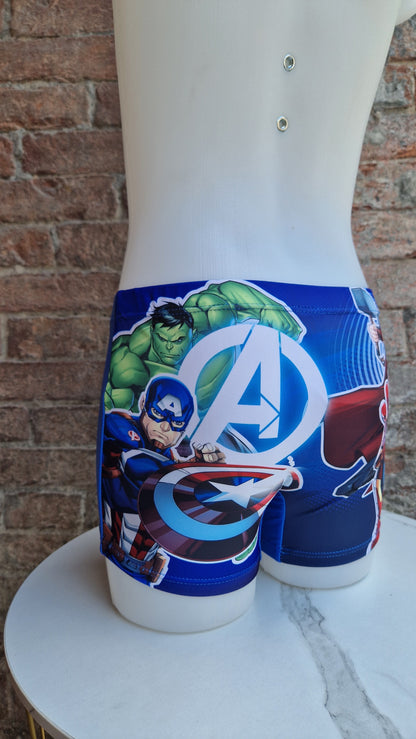 Boxer mare Bambino / Ragazzo ADERENTE avengers