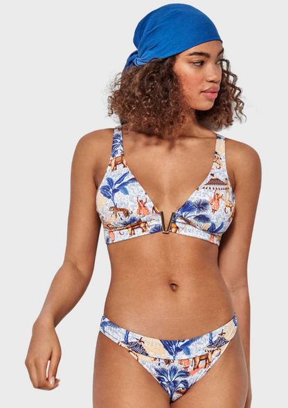 Gisela Costume Da Bagno Donna Con Ferretto Bikini Triangolo